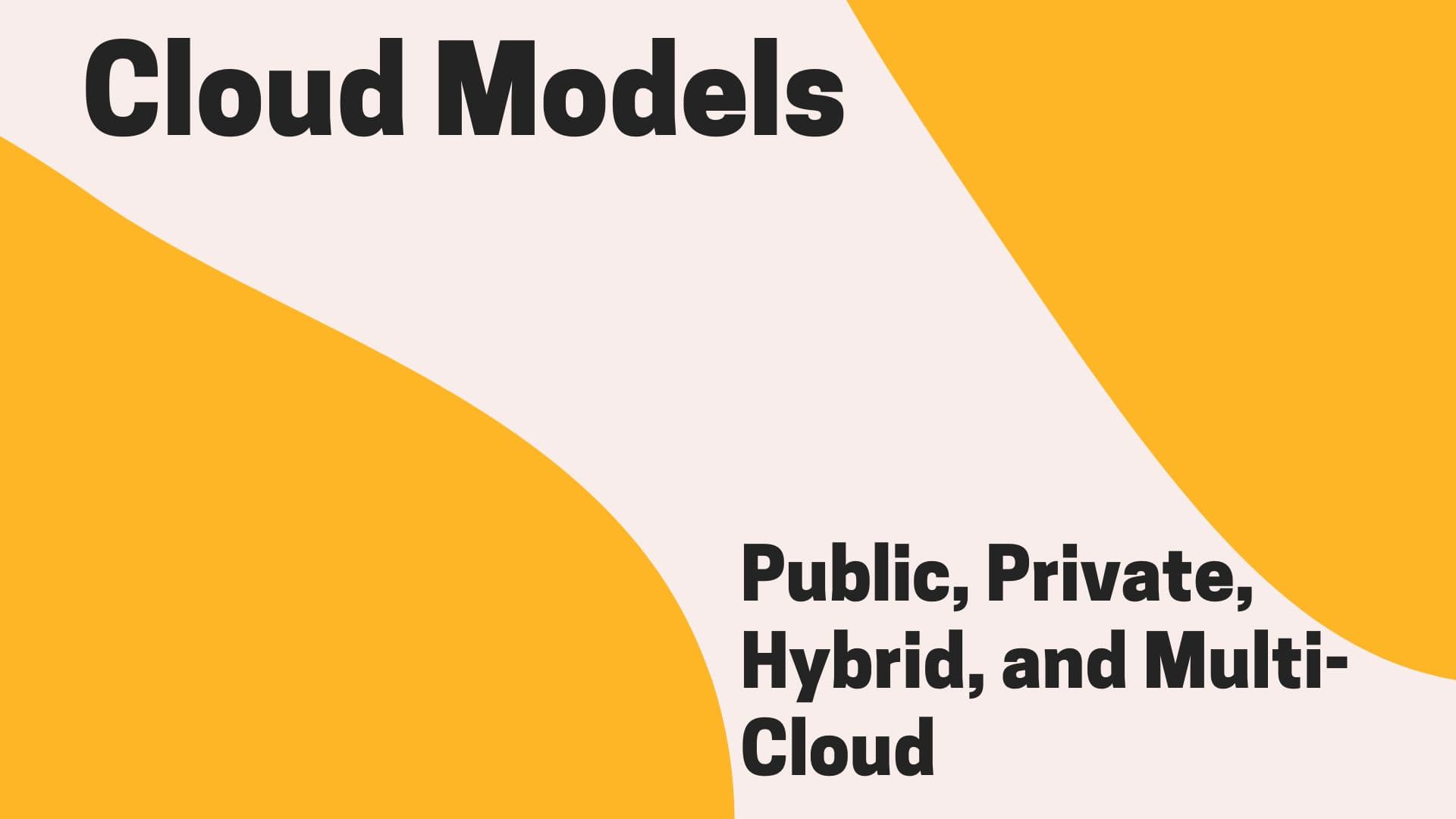 Exploring Cloud Models: Public, Private, Hybrid, and Multi-Cloud