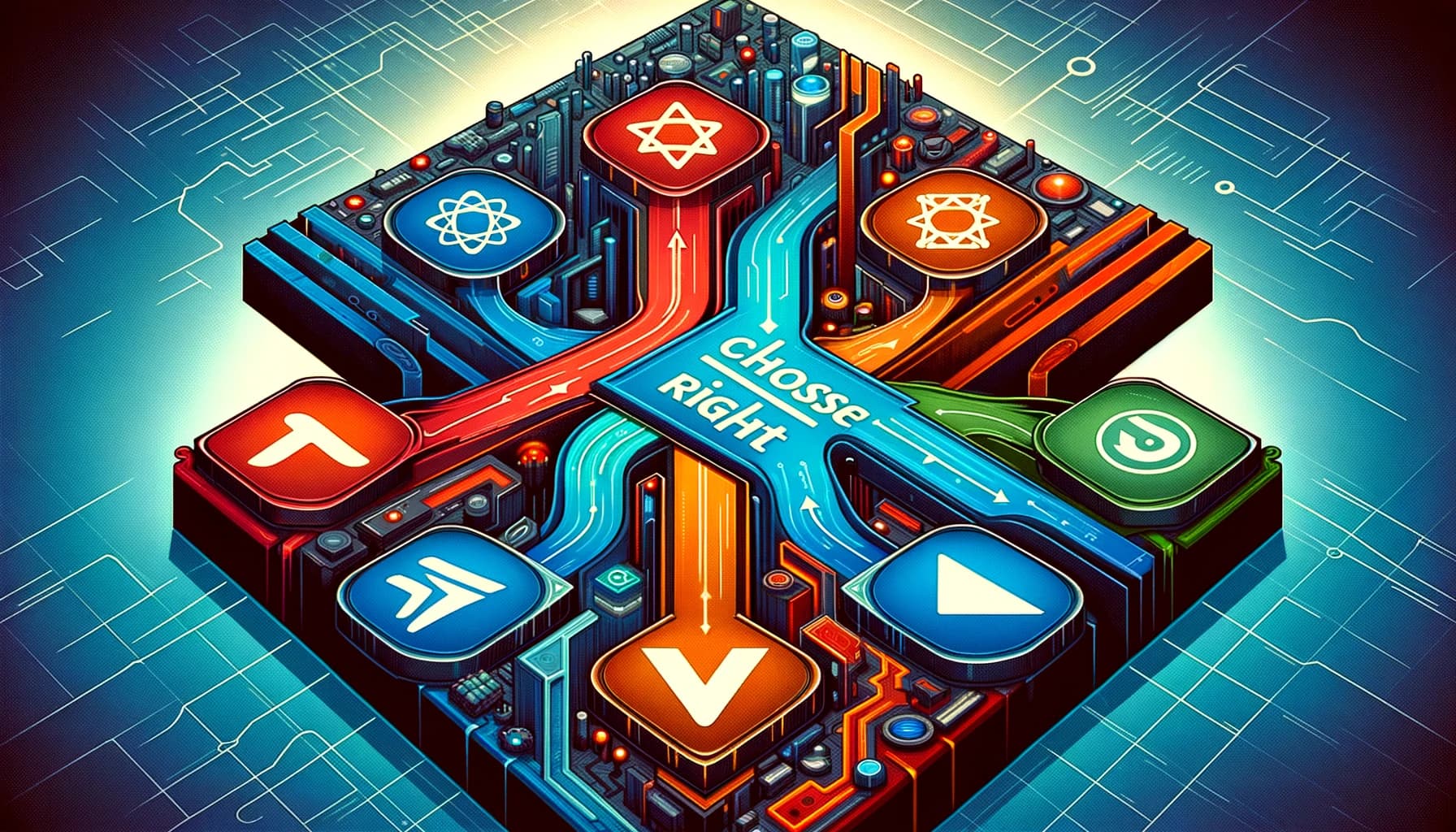 Comparing React, Angular, Vue, and Svelte: A Guide for Developers